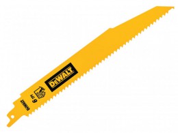 DEWALT Bi-Metal Wood Demolition Reciprocating Blade 228mm x 6 TPI (Pack 5) £24.49